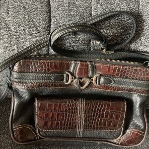 Brighton leather shoulder bag